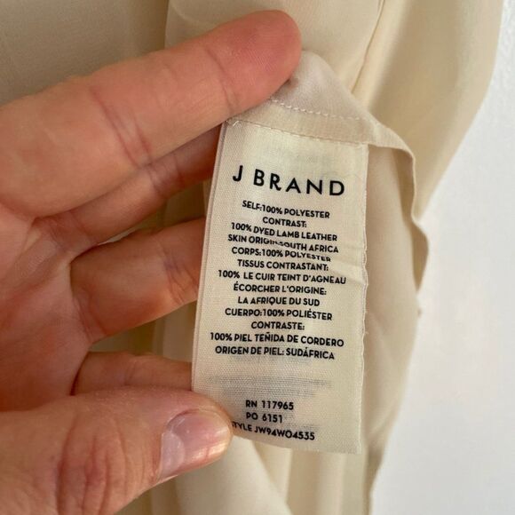 J Brand High-Low Sleeveless Shirt - Picture 3 of 9